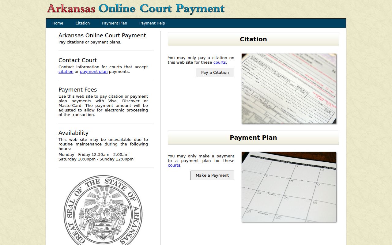 Stone County court payment portal